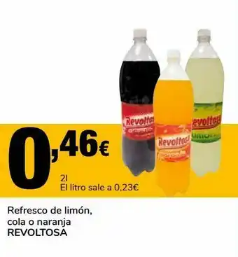 Supeco Refresco de limón , cola o naranja. revoltosa oferta