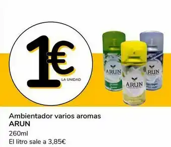 Supeco Ambientadores varios aromas arun oferta
