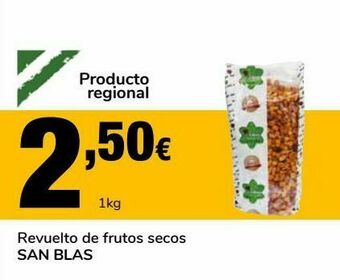 Supeco Revuelto de frutos secos. san blas oferta