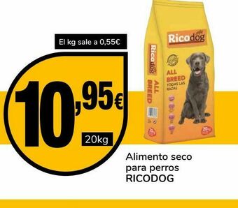 Supeco Alimento seco para perros ricodog oferta