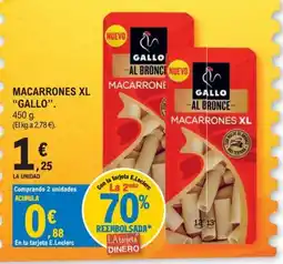 E.Leclerc Gallo macarrones xl oferta