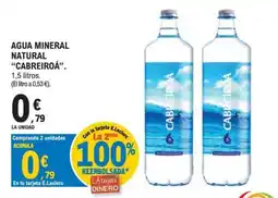 E.Leclerc Cabreiroa agua mineral natural oferta