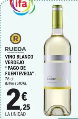 E.Leclerc Rueda vino blanco verdejo pago de fuentevega oferta
