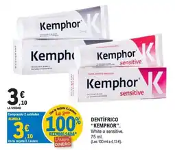 E.Leclerc Kemphor dentífrico oferta