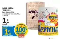 E.Leclerc Renova papel cocina oferta