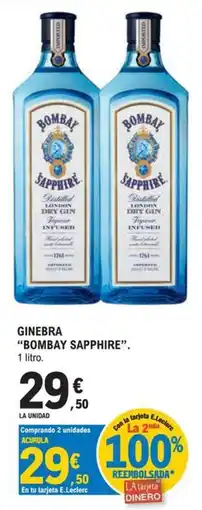E.Leclerc Bombay sapphire oferta