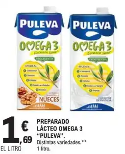 E.Leclerc Puleva preparado lácteo omega 3 oferta