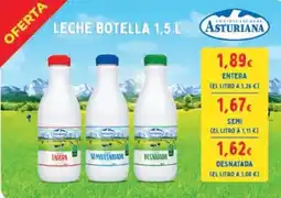 E.Leclerc Asturiana leche botella oferta