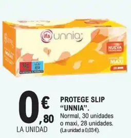 E.Leclerc Unnia protege slip oferta