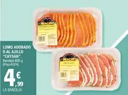 E.Leclerc Caysan lomo adobado o al ajillo oferta