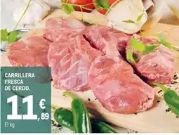 E.Leclerc Carrillera fresca de cerdo oferta