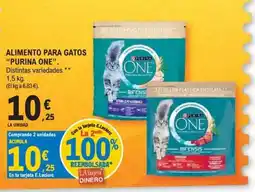 E.Leclerc Purina one alimento para gatos oferta