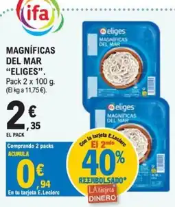 E.Leclerc eliges magnificas del mar oferta