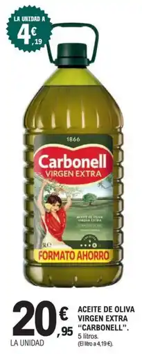 E.Leclerc Carbonell aceite de oliva virgen extra oferta