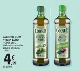 E.Leclerc Coosur aceite de oliva virgen extra oferta