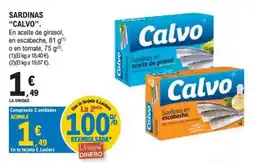 E.Leclerc Calvo sardinas oferta