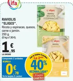 E.Leclerc Ifa eliges raviolis oferta