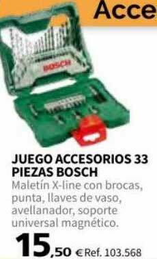 Coferdroza Juego Accesorios 33 Piezas Bosch oferta