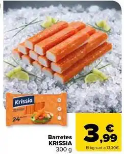 Carrefour Express Krissia - barretes oferta
