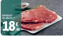 E.Leclerc Entrecot de añojo oferta