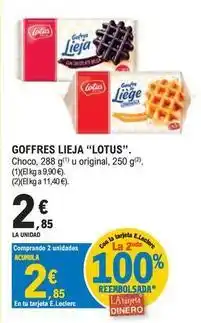 E.Leclerc Lotus - goffres lieja oferta