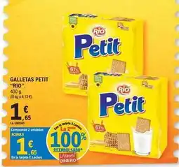 E.Leclerc Rio - galletas petit oferta