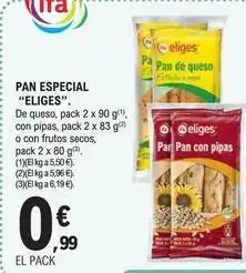 E.Leclerc Eliges - pan especial oferta