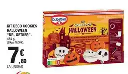 E.Leclerc Dr oetker - kit deco cookies halloween oferta