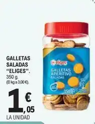 E.Leclerc Eliges - galletas saladas oferta