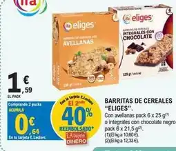 E.Leclerc Ifa eliges - barritas de cereales oferta