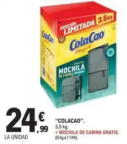E.Leclerc Cola cao - 3,5kg oferta