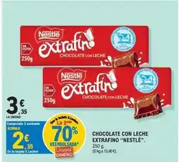 E.Leclerc Nestlé - chocolate con leche extrafino oferta