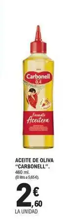 E.Leclerc Carbonell - aceite de oliva oferta