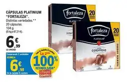 E.Leclerc Fortaleza - cápsulas platinium oferta
