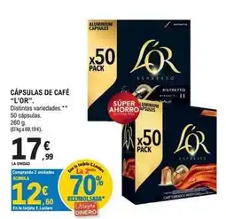 E.Leclerc L'or - cápsulas de café oferta