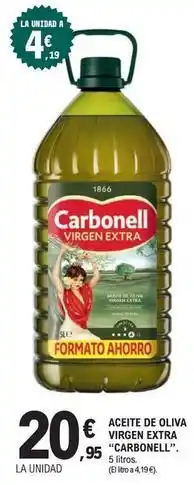 E.Leclerc Carbonell - aceite de oliva virgen extra oferta