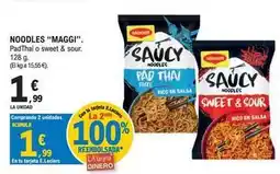 E.Leclerc Maggi - noodles pad thai o sweet & sour oferta