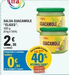 E.Leclerc Ifa eliges - salsa guacamole oferta