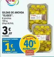 E.Leclerc Ifa eliges - gildas de anchoa oferta