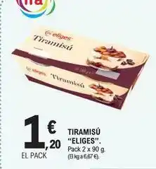 E.Leclerc Eliges - tiramisù oferta