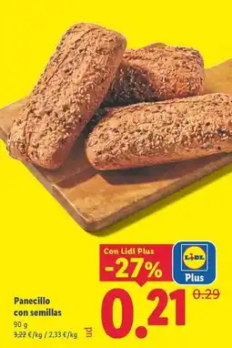 Lidl Panecillo con semillas oferta
