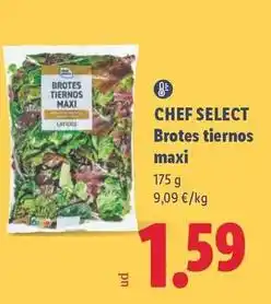 Lidl Chef select - brotes tiernos maxi oferta