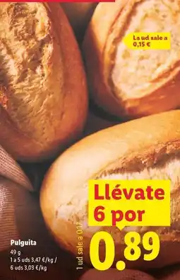 Lidl Pulguita oferta