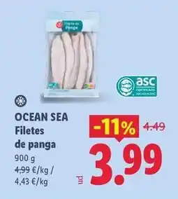 Lidl Ocean sea - filetes de panga oferta