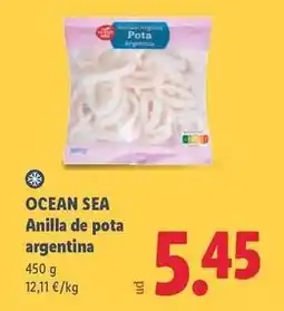 Lidl Ocean sea - anilla de pota argentina oferta