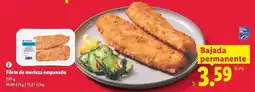 Lidl Filete de merluza empanado oferta