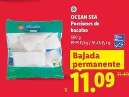 Lidl Ocean sea - porciones de bacalao oferta