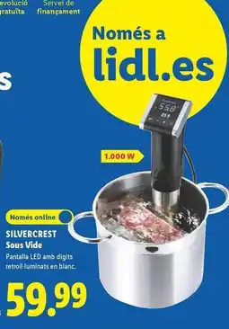 Lidl Silvercrest - soias vide oferta