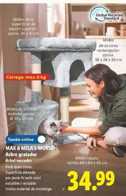 Lidl Standard - arbre gratador oferta