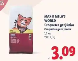 Lidl Croquetas gato junior oferta